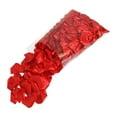 thumbnail image 1 of 234 piezas prefabricadas de cinta de satén con pétalos de rosa, accesorios de adorno para manualidades de bricolaje Rojo, 1 of 9