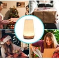 thumbnail image 5 of Luz de noche LED, lámpara de noche colorida, luz de noche táctil con 13 colores cambiantes, lámpara de mesa recargable con luz blanca cálida para dormitorio, habitación de bebé y sala de estar., 5 of 5
