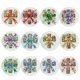 thumbnail image 1 of Tarjetas Arte Diamantes Felicitación Pintura para Adultos (12pcs Flower Cross), 1 of 9