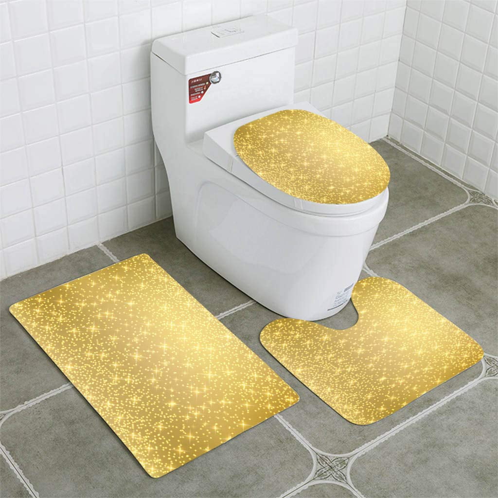 PERSE Gold Luxury Bath Mat