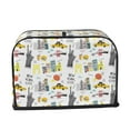 thumbnail image 2 of Fotbe New York for Two Slice Toaster Cover, Fingerprint Protector, Super Soft Appliance Cover And Dust Cover,Bread Dust Cover & Fingerprint Protection, 2 of 7