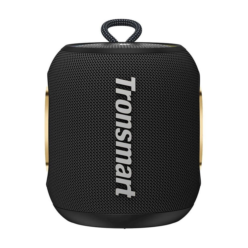 Tronsmart T8 Mini Ultra-Portable Bluetooth Speaker, 16W Big Bass, 360° Sound, IPX7 Waterproof, 20H Playtime, Custom EQ & Light - Black