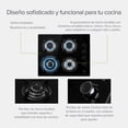 thumbnail image 4 of Combo Parrilla a Gas 4 Quemadores AVERA VT4 Campana de Pared 60 cm CEA60, 4 of 9