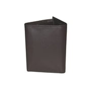 Buxton Mens Ridgewood Leather Organizational Trifold Wallet Brown O/S