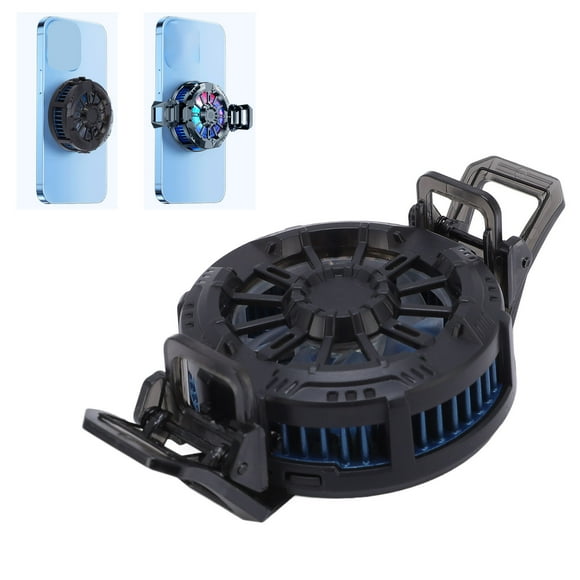 Enfriador Magnético De Tableta, 3 Niveles Control De Temperatura En Tiempo Real Disipación De Calor Ventilador De Enfriamiento Eficiente Para Teléfono Celular 5000 Rpm