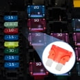 thumbnail image 3 of Unique Bargains 30pcs Standard Blade Style Fuses 10A Blade Style Fuses for Automotive Car Boat Truck SUV RV, 3 of 6