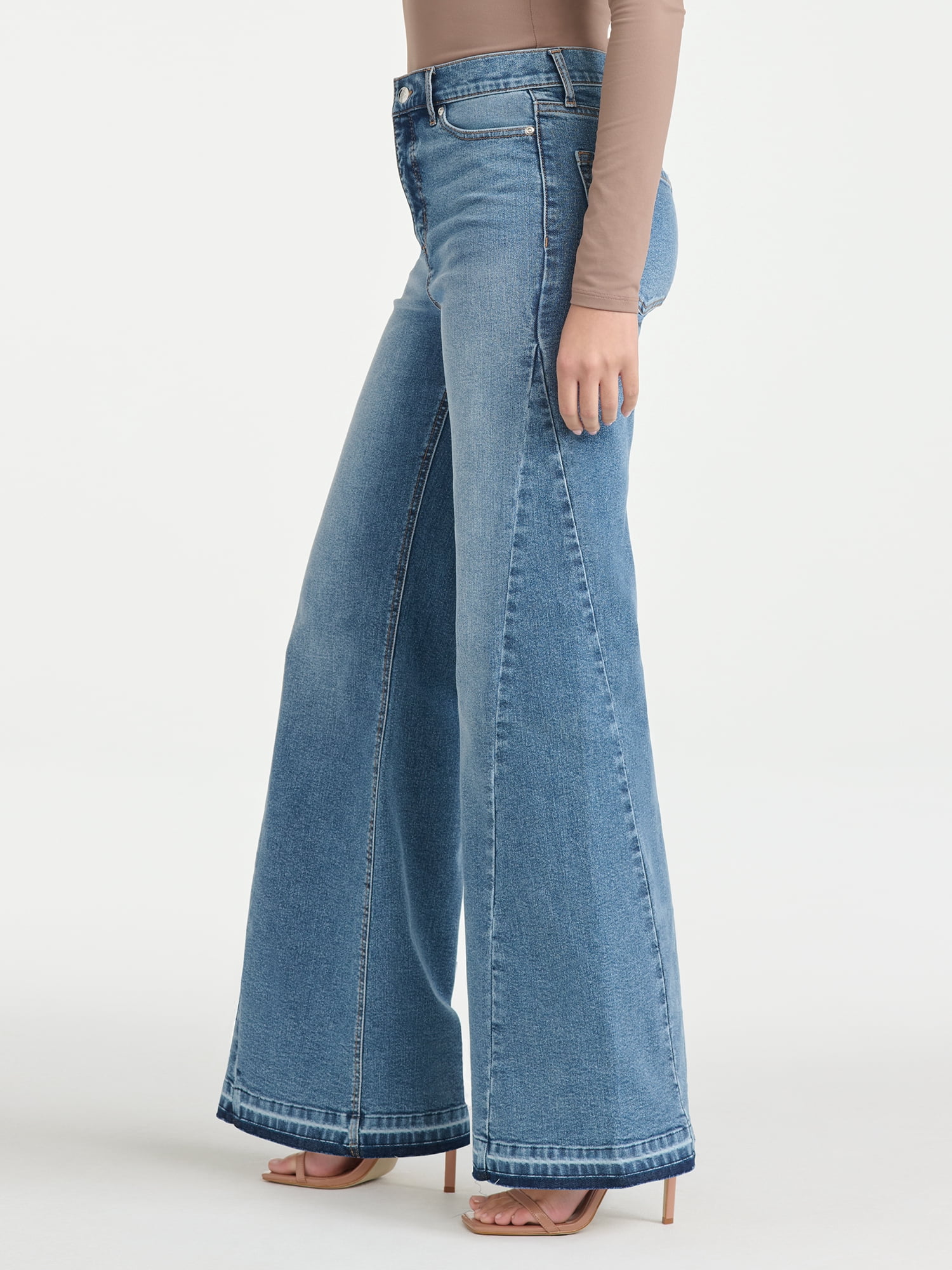 Sofia Vergara Women's and Women's Plus Margot Seamed Wide Leg, Sizes 0-26W