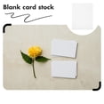 thumbnail image 2 of Miangastore White Printable Business Cards Inkjet 10 Sheets Professionals Durable Finish, 2 of 8