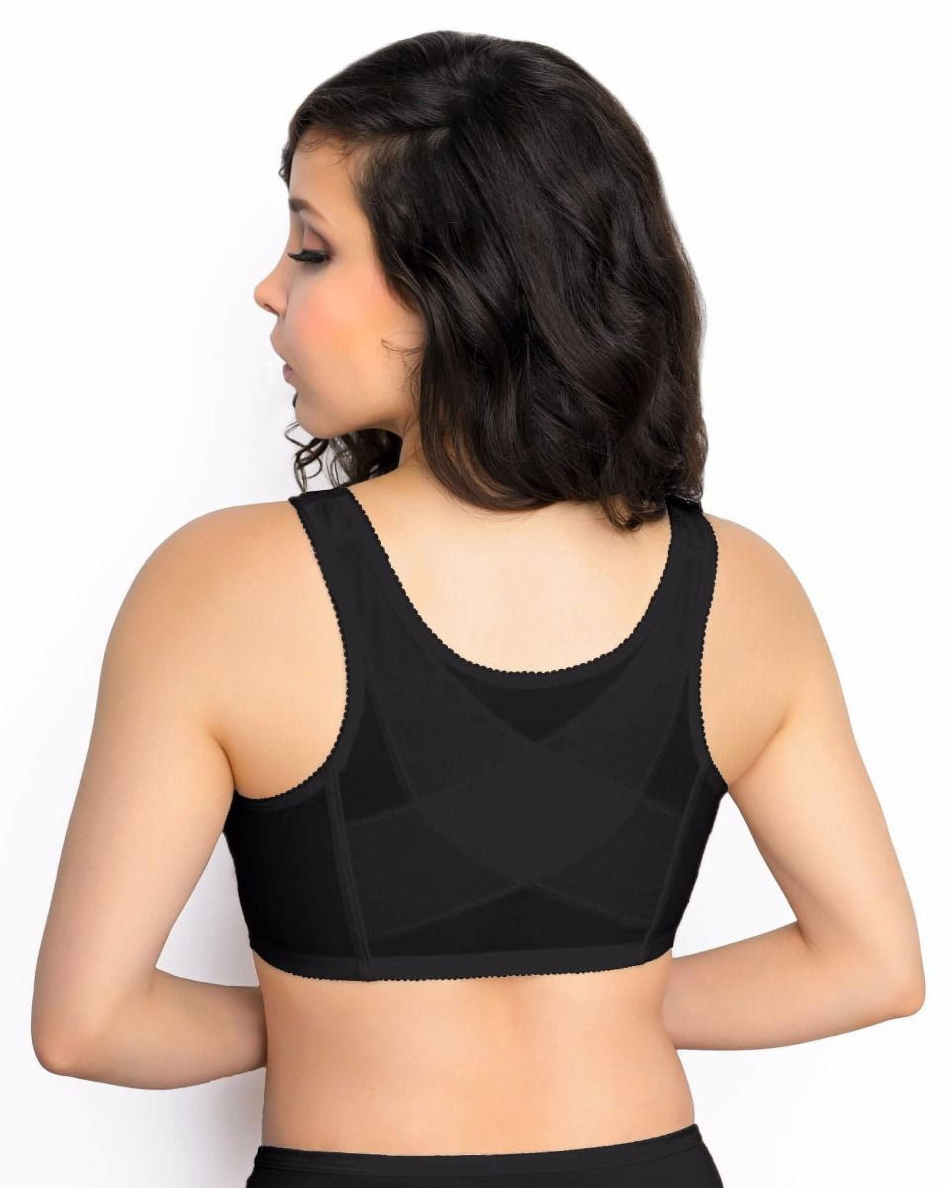 Exquisite Form 5100565 Fully® Lace Wireless Back & Posture Support Bra with Front Closure