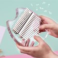 thumbnail image 1 of Amdohai Muslady 17-Key Kalimba Thumb Piano Transparent Acrylic Material with, 1 of 8