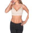 thumbnail image 3 of Maternity Loving Moments by Leading Lady 2 Pack Deluxe Seamless Wirefree Nursing Bra, Style L3012, 3 of 5