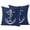 Navy Blue White, variant on 2 Pack Outdoor Waterproof Throw Pillow Covers,Nautical Sailing Anchor String Sketch Decorative Square Pillow Case Patio Pillowcases for Chair Couch Sofa 16x16in