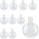 thumbnail image 1 of Yirtree - Juego de 10 juguetes chirriantes redondos para perros con 10 chirriadores para manualidades, transparente, 1 of 7