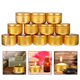 thumbnail image 5 of 12pcs Metal Vela Tins Vela Contenedor Viajes Tins 50ml DIY Vela Haciendo Frascos, 5 of 7