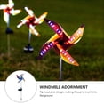 thumbnail image 3 of WEUVEB 1Pcs Outdoor Space Windmill Solar Garden Lamp Multi colored for Decorative Use, 3 of 8