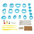 thumbnail image 2 of Ensemble de Coupe-Bordures, Différentes Formes Kit de Coupe-Bordures en Argile pour Fabrication de Bijoux, 2 of 8