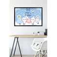 thumbnail image 6 of Mimi & Neko - Clouds Wall Poster, 22.375" x 34" Framed, 6 of 6