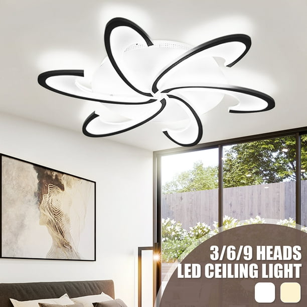 Led Ceiling Light Lamp Fixture Super, Ceiling Mounted Lights For Living Room