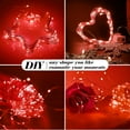 thumbnail image 4 of 24/12/8 Pack Fairy Lights Battery Operated [3 Modes], 7ft 20 Led Twinkle Lights String Lights Waterproof Bulk Small Mini Silver Wire for Christmas Mason Jars Wedding Table Centerpiece, 4 of 7