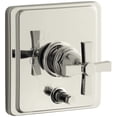 thumbnail image 1 of Kohler K-T98757-3A Pinstripe Pressure-Balancing Valve Trim - Nickel, 1 of 3