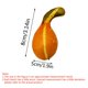 thumbnail image 4 of Flybaeast - Adorno de escritorio para Halloween, calabazas artificiales de otoño para el hogar, decoración de Acción de Gracias (multicolor), 4 of 8