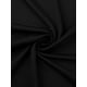 thumbnail image 5 of Noche de mujer plus size Agnes Orinda, vestido de dormir sin mangas con tirantes de espagueti, escote en V plisado, chemise de descanso midi 4X negro, 5 of 6
