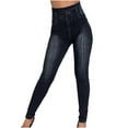 thumbnail image 4 of Tawop Womens Jeggings High Rise Jeggings Strechy Jeans Style Pants Tight Slim Fit Womens Pants, 4 of 4