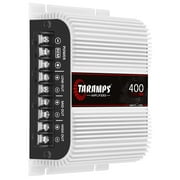 TARAMPS TRIO400 400 Trio Class D Amplifier 2-ohm 400W RMS 1-Channel 3 Outputs Automotive Enhance Car Audio System