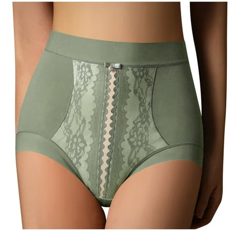 Sdeycui Women s No Show Briefs Underwear High Waist Tummy Control Panties Soft Breathable Panty