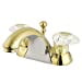 thumbnail image 3 of Kingston Brass Naples Two Handle 4" Centerset Lavatory Faucet with Retail Pop-up, 3 of 6
