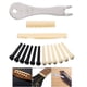 thumbnail image 2 of Juego de sillín de guitarra extractor de pasadores de puente de guitarra de 15 uds Hugtrwg Para estrenar, 2 of 9