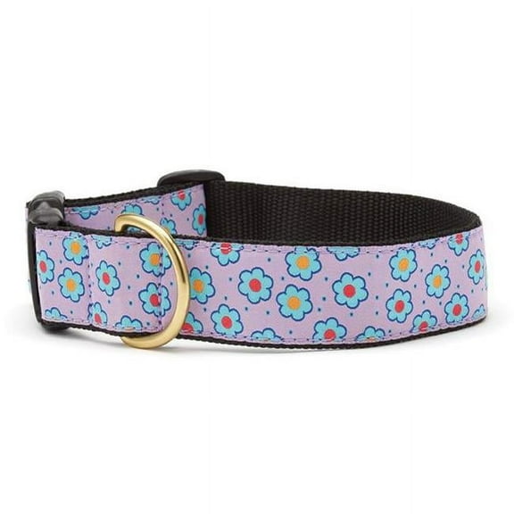 Up Country FLFCQ6W Flower Field Pet Collar - 2XL
