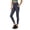 Navy, variant on Womens Yoga Pants Full-Length Yoga High-Waist Pants Tummy Control Seam Side Pocket Stretchy Pilates Studio Trendy Activewear