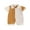 Khaki, variant on Bagilaanoe Newborn Baby Girls One-pieces Short Sleeve Jumpsuit 3M 6M 12M 18M Infant Romper Casual Clothing