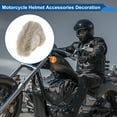 thumbnail image 3 of Accesorios para Casco de Motocicleta Decoración Orejas de Gato de Lentejuelas para Cascos de Motocicleta Bicicleta Esquí Amarillo Pegatina 2 Conjuntos, 3 of 6