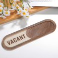 thumbnail image 3 of 1 Set Reserved Vacant Sign Slider Door Sign For Conference Room Salon Private Rooms With Adhesive, 3 of 3