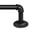 Black, variant on 1 Inch Industrial Wrap Around Curtain Rods, Black, 32"-48" | Adjustable Wrap Around Blackout Design, Indoor/Outdoor Use, Room Divider, Heavy Duty Iron Material, for Windows 32 to 48