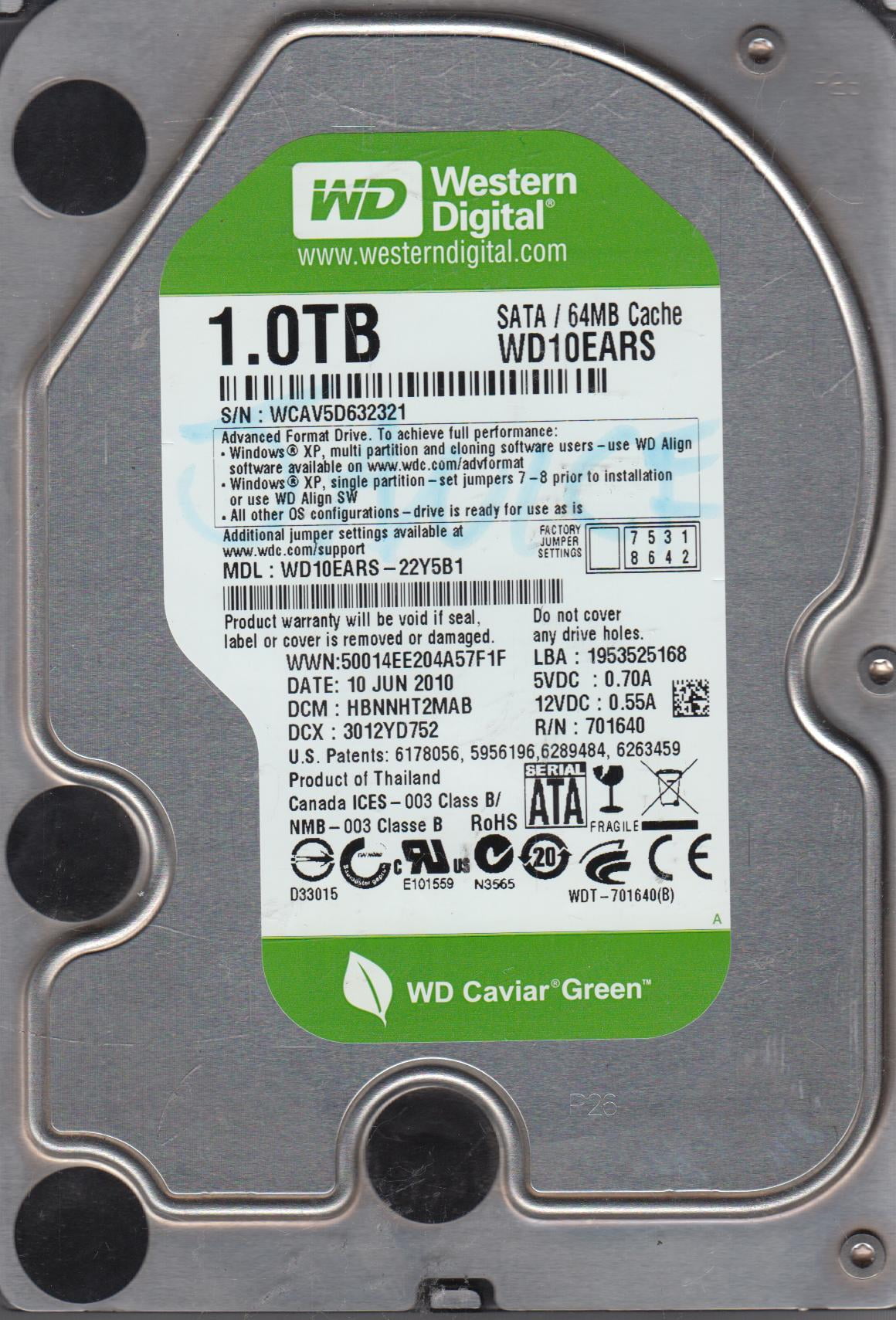 Western Digital 4TB WD Blue SA510 SATA SSD, Internal 2.5”/7mm