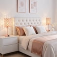 thumbnail image 6 of NATYSWAN Touch Crystal Table Lamp, 3-Way Dimmable Nightstand Lamp with USB Ports,Modern Bedside Lamp for Bedroom, Living Room, 6 of 8
