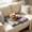 Gray#248, variant on Waterproof Non-Slip Pet Sleeping Mat Washable Soft Pad with Thermal Cotton Filling for Cats and Small to Medium Dogs Indoor and Outdoor Use