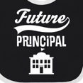 thumbnail image 4 of Inktastic Future School Principal Boys or Girls Baby Bib, 4 of 4