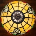 thumbnail image 3 of 15" Tiffany Style Floral Butterfly Table Lamp, 3 of 7