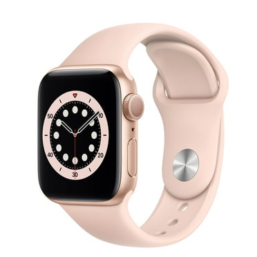 Used Apple Watch 40MM Series 6 GPS Gold PINK Sport Band (Scratch and Dent)