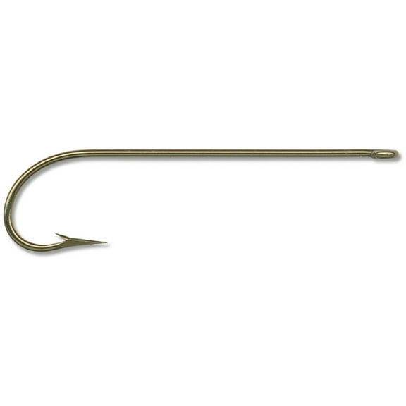 Mustad Ringed Carlisle Hook - #8 (Bronze)