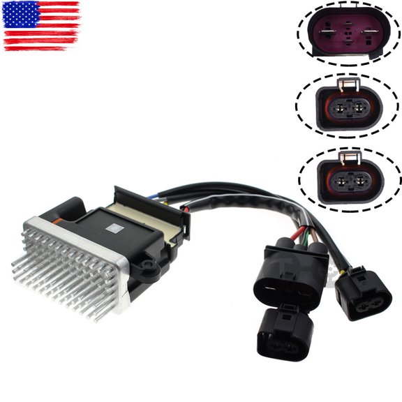 For Audi A4 A5 A6 A7 Q3 Q5 2009-16 Engine Cooling Fan Control Module 8K0959501G