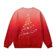 thumbnail image 5 of Tdoqot Girls Christmas Sweatshirts- Pullover Long Sleeve Crewneck Cute Kids Festive Shirts Red Size 5 T, 5 of 7