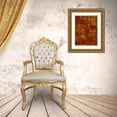 thumbnail image 3 of Turner, Justin 19x24 Gold Ornate Wood Framed with Double Matting Museum Art Print Titled - Amber on Red, 3 of 4