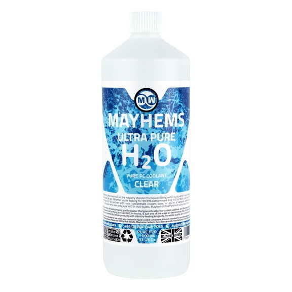 Mayhems 1000mL Ultra Pure H2O Coolant Premix for Desktop Water Cooler