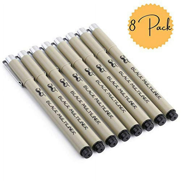 Drawing Pens 12-Pack, Art Pens Anime Pens Sketch Pens Precision Multiliner  Pens ink Pens Calligraphy Pens Design Pens Office School Supplies Drawing