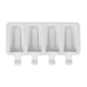 thumbnail image 2 of Inteprter Molde de silicona para helados 3D DIY hecho a mano, molde para paletas ecológico, Mousse, postre, congelador, jugo, bandeja para cubitos de Herramientas y accesorios para hornear 4 ranuras Inteprter HA006419-01, 2 of 6